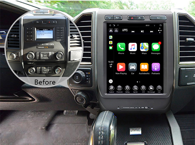 ford f150 platinum stereo upgrades