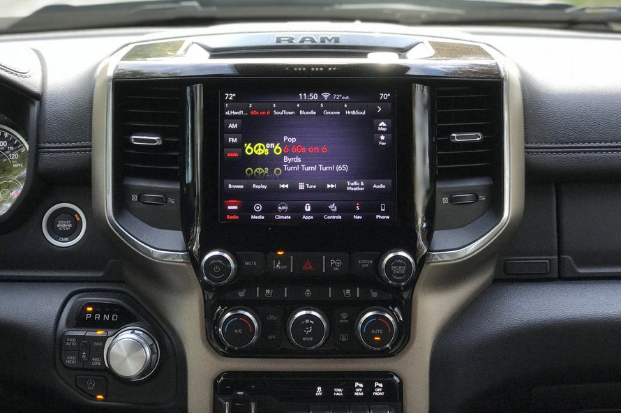 Gen 4 T” Style Radio For 2019 21 Ram Adc Mobile